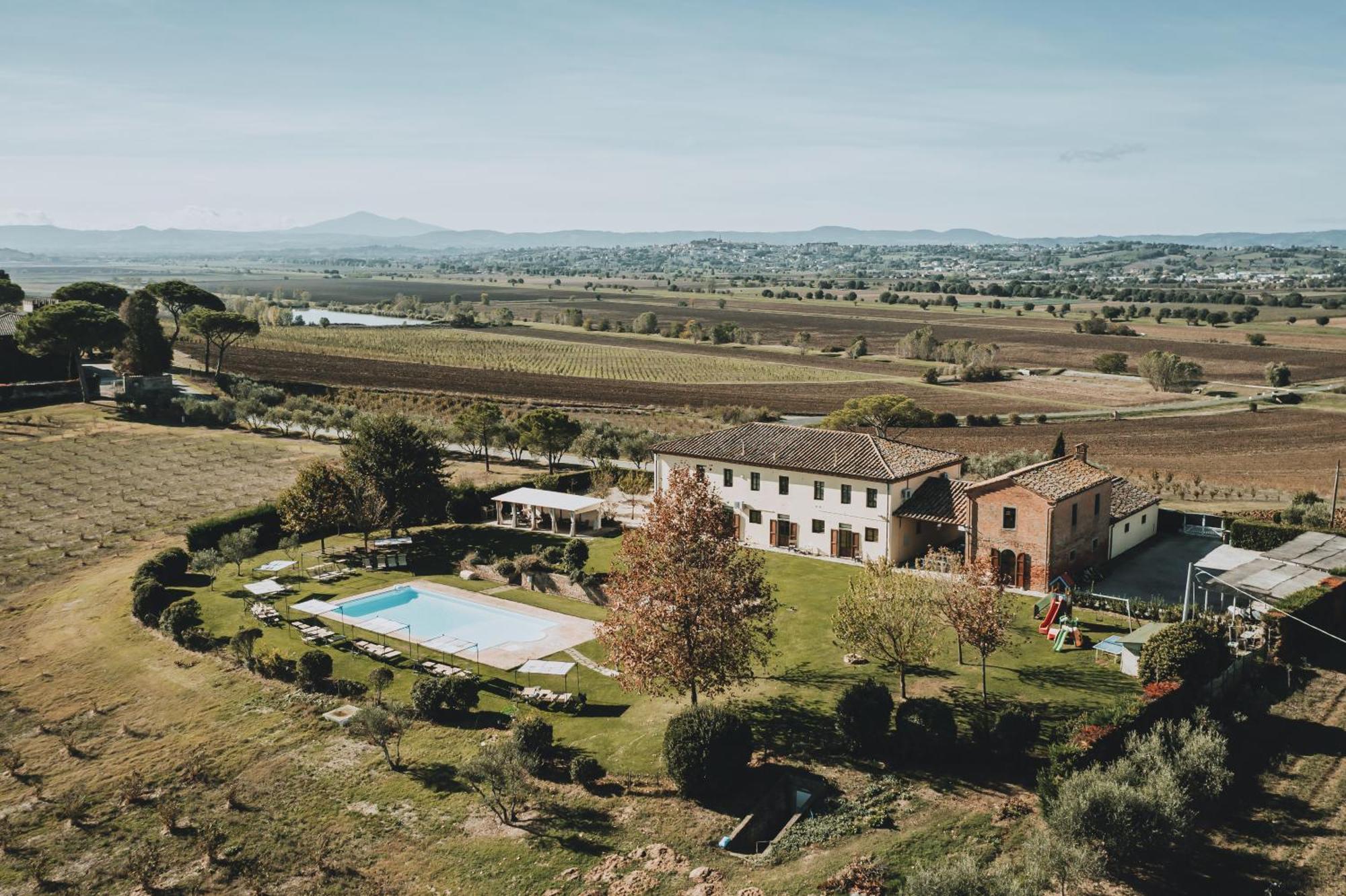 Podere Il Belvedere Su Cortona Castiglion Fiorentino Exterior foto